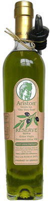 Ariston Reserve Gourmet Extra Virgin Olive Oil 500ML - Click Image to Close
